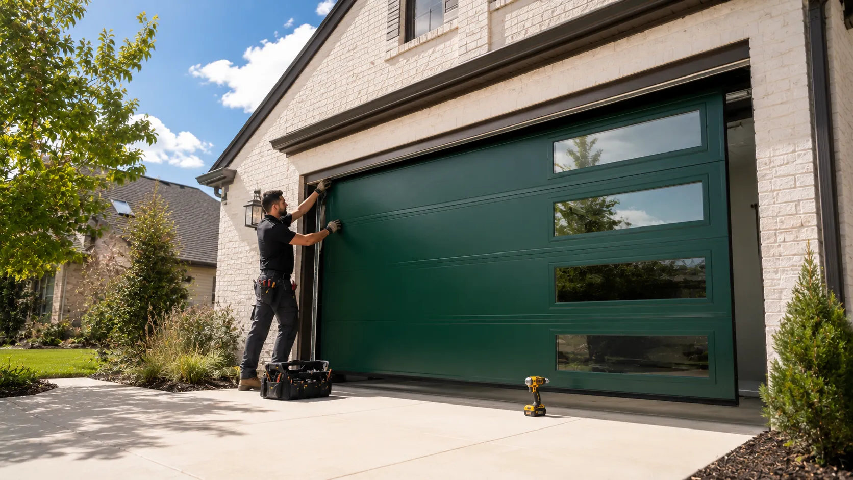 Garage door service in Vernon Hills