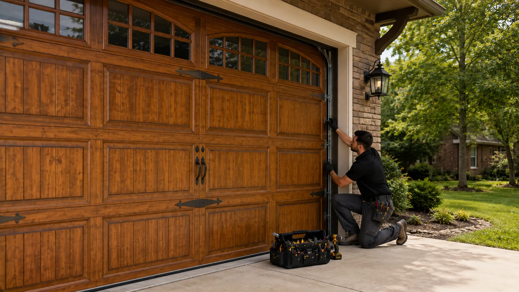 Garage doors we install