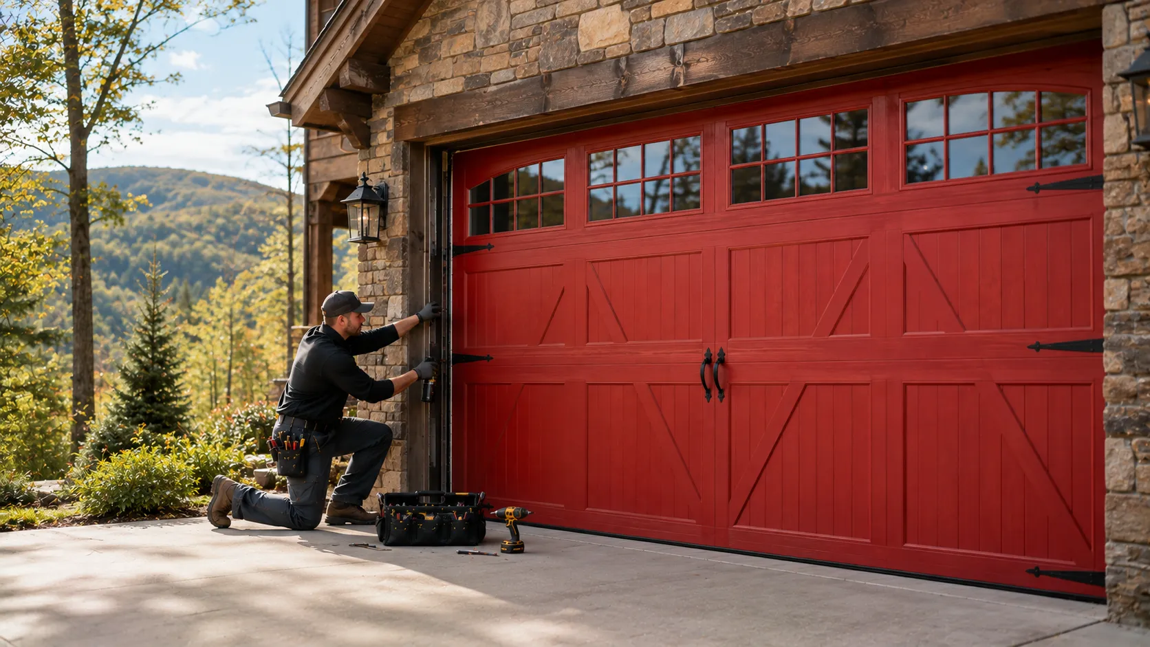 Tell us what’s wrong - Vernon Hills garage door service