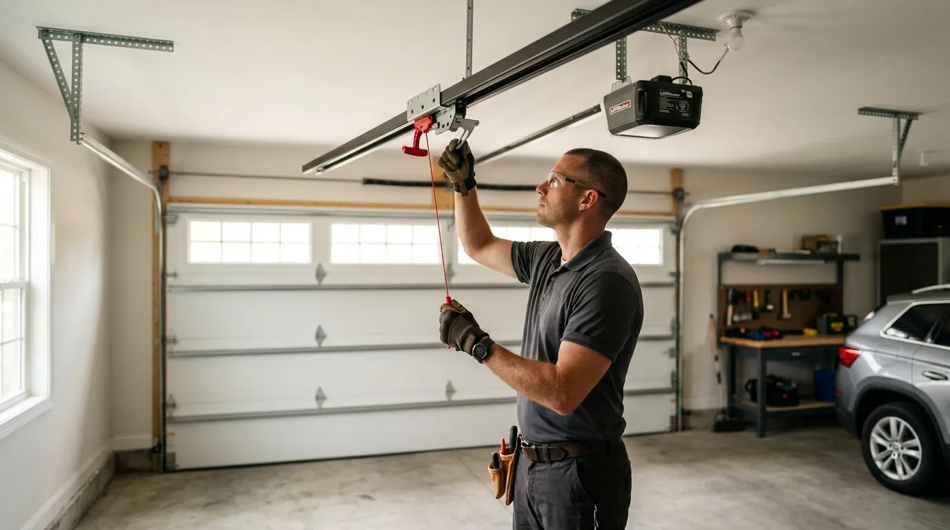 Repaired & tested - Vernon Hills garage door service