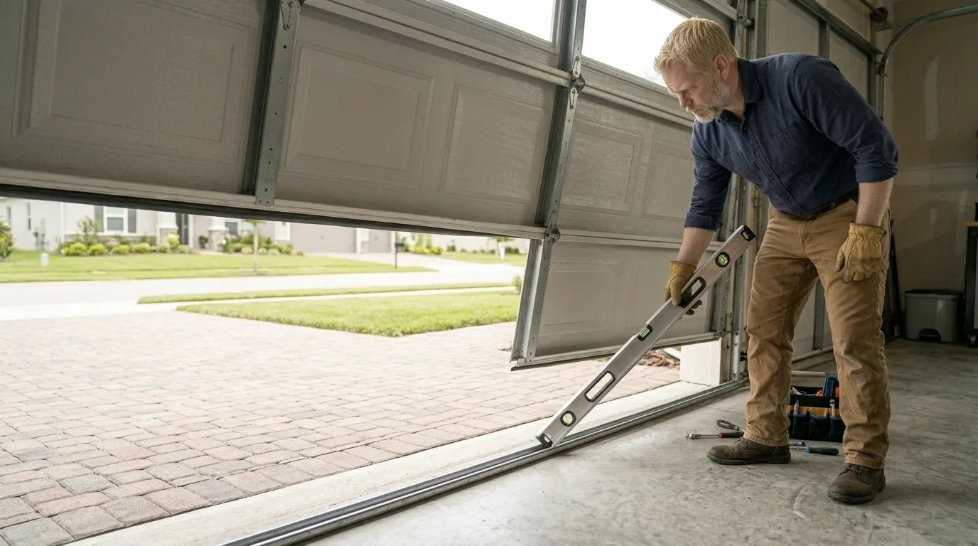 Repaired & tested - Vernon Hills garage door service