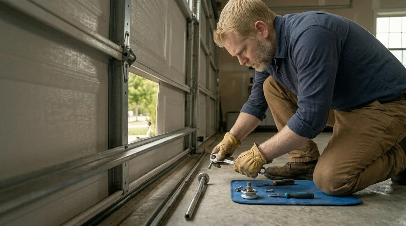 Repaired & tested - Vernon Hills garage door service