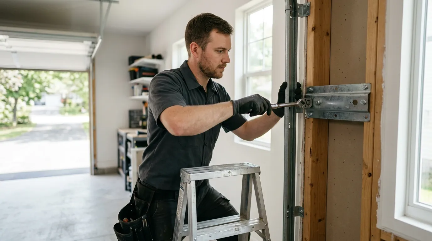 Repaired & tested - Vernon Hills garage door service