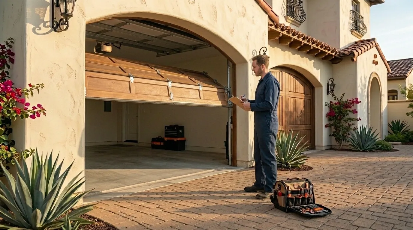 Raised panel garage door