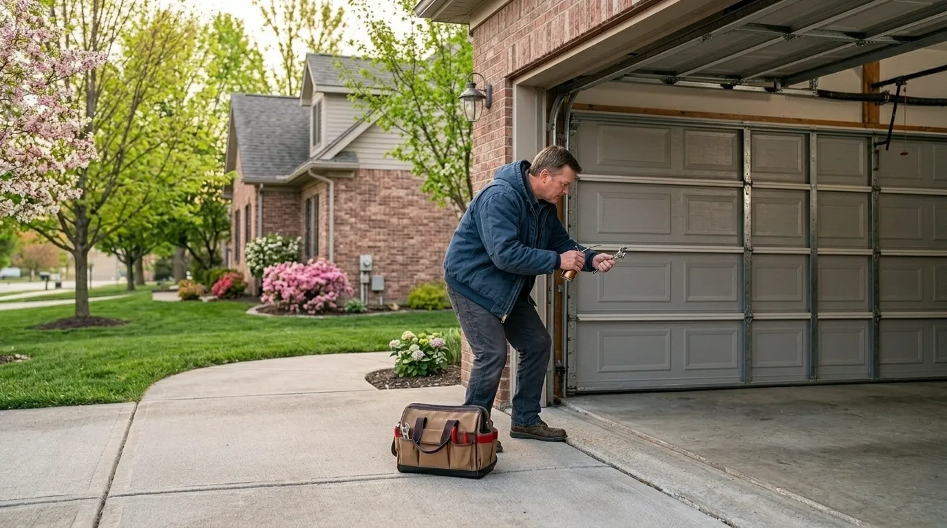 On-site diagnosis - Vernon Hills garage door service