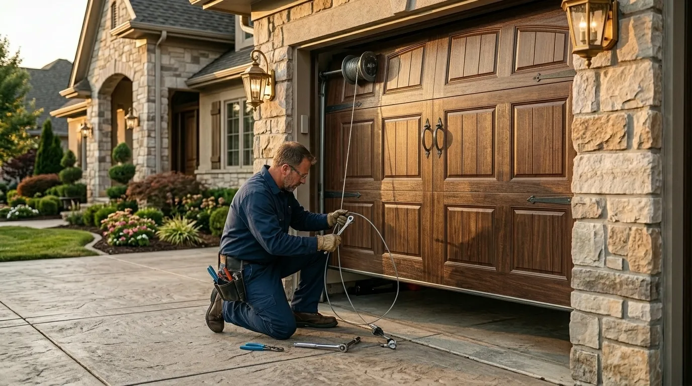 Wind, Cold, and the Wide Door on Your Vernon Hills Garage