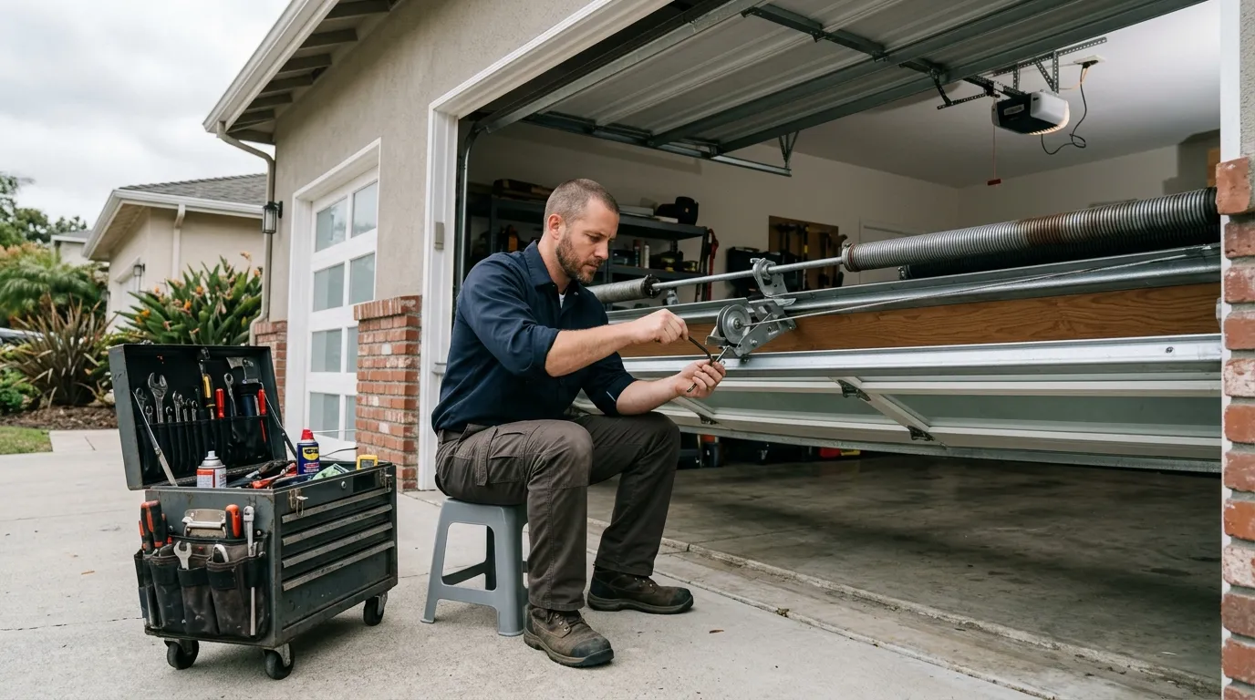 Raised panel garage door