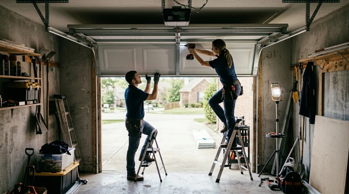 On-site diagnosis - Vernon Hills garage door service