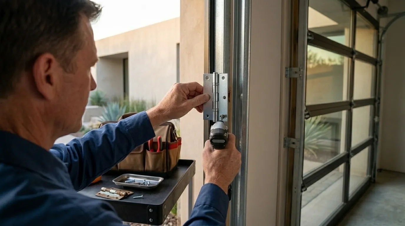 Raised panel garage door