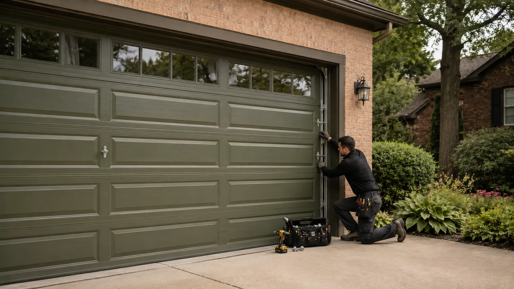 Garage door service in Vernon Hills