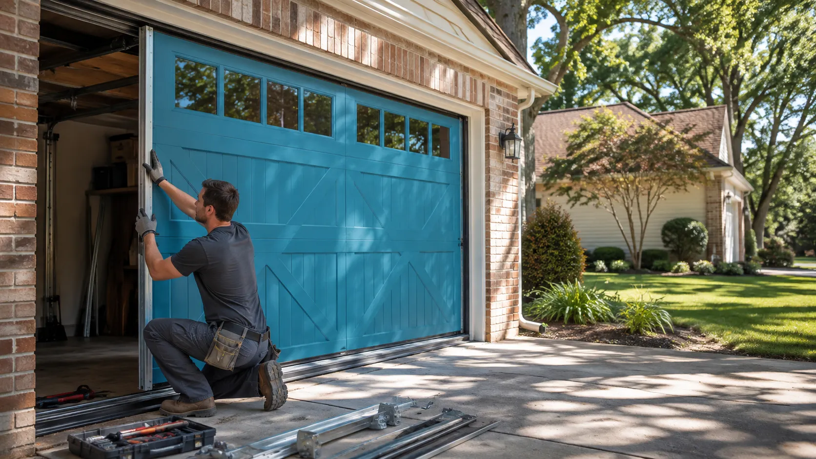 Garage door service in Vernon Hills